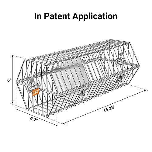 onlyfire 17 inch Stainless Steel Round Tumble Rotisserie Basket Cooking Accessory Fits for Most Grills