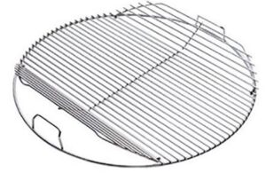 weber #80628 17-1/2" hinged cooking grate for 18-1/2-inch kettles.