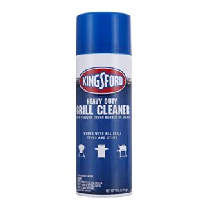 kingsford heavy duty spray-on grill cleaner aerosol | cuts through grease and grime on contact | makes grill cleaning effortless, great for grills or ovens | 14.5 ounces