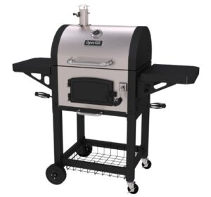 dyna-glo dgn405snc-d heavy duty stainless charcoal charcaol grill, standard