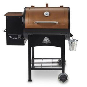 pit boss classic 700 sq. in. wood fired pellet grill & smoker, smoke, bake, roast, braise and bbq