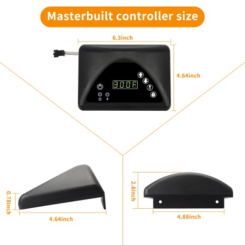 9907160014 Replacement of Masterbuilt Digital Control Board Thermostat Panel kit,Electric Smoker Parts Compatible with Masterbuilt 20071317/20071117/21071218/20072318/20071217 etc,with led Display