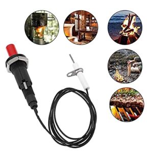 TOPINCN 1 Out 2 Premium Piezo Spark Ignition Kit BBQ Grill Push Button Igniter Set for Fireplace Stove Gas