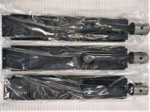 rck master forge gas grill 16.5" cast iron burner three (3) pack for bg179a gas grill