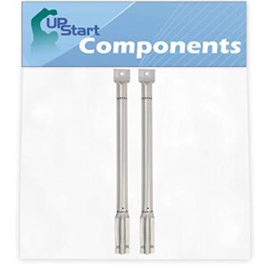 upstart components 2-pack bbq gas grill tube burner replacement parts for part number 15641 - compatible barbeque stainless steel pipe burners