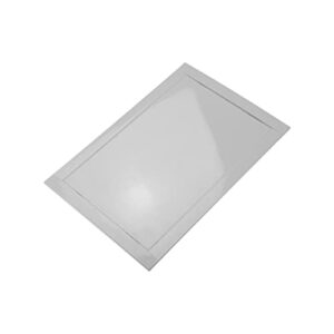 Vent Systems 8'' x 12'' Inch Access Panel - Easy Access Doors - ABS Plastic - Access Panel for Drywall, Wall and Ceiling Electrical and Plumbing Service Door Cover