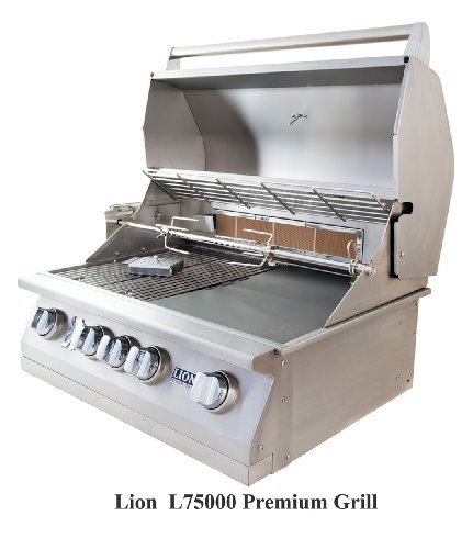 LION L75000 Built in Premium BBQ Liquid Propane Grill