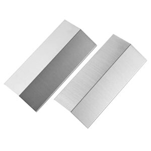 charbrofire 820-0033m 820-0033 820-0007b heat plates replacement parts for megamaster heat tent master forge flame tamer nexgrill 820-0015 820-0007 820-0007g cuisinart cgg-306 burner covers 2 pack