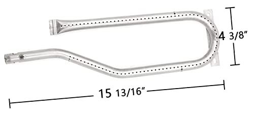 Htanch SN1231(4-Pack) SA3361(4-Pack) 15 13/16" Heat Plate and Burner Replacement for JennAir 720-0337, 7200337, 720 0337 and Nexgrill 720-0336, 720-0337, 730-0339,720-0511, 720-0512, 720-0586A