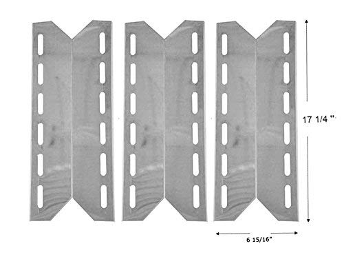 Nexgrill 720-0058, 720-0083, 720-0083-04R, 720-0140, 720-0230, 720-0234, 720-0304, 720-0539, 730-0074, The Classic 720-0083-04R (3-Pack) Stainless Steel Heat Shield