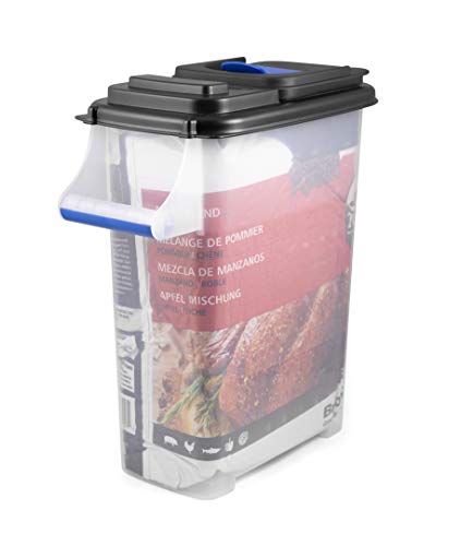 Broil King 66900 Pellet Storage Bin, Black, Clear