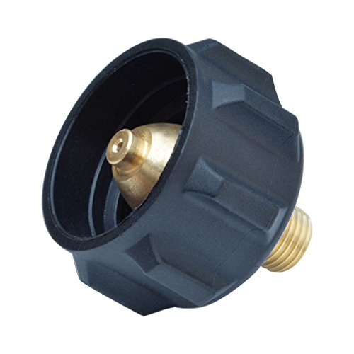 onlyfire 5040 QCC1 Acme Nut Propane Gas Fitting Adapter with 1/4 Inch Male Pipe Thread, Brass