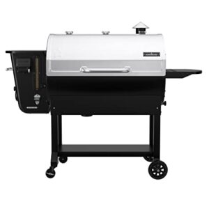 camp chef 36 in. wifi woodwind pellet grill & smoker - wifi & bluetooth connectivity, pid controller, stainless steel, total surface area: 1236 sq. in