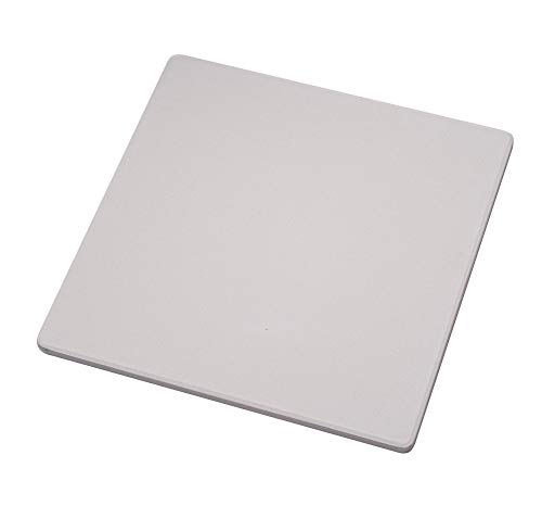 GYBER 11 inch Pizza Stone Replacement for Grill and Oven | Square Shape for 10" Homemade Pizza