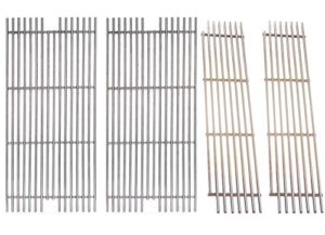 htanch se4911(2-pack) se4921(2-pace) 304 stainless steel grid grates replacement for viking vgbq 30 in t series, vgbq 41 in t series, vgbq 53 in t series