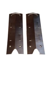 petbroo set of two replacement steel heat plates for brinkmann gas grill model 810-4220-s