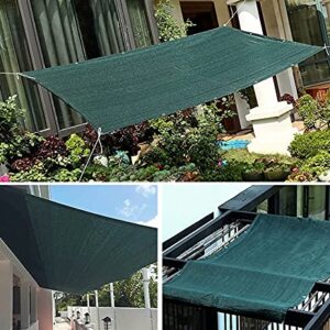 ALBN 75% Shade Netting Sunblock Shade Cloth Net Mesh Tarp HDPE UV-Resistant Protection Plants Flowers Outdoor Shade Screen, with Rope (Color : Green, Size : 2x5m)