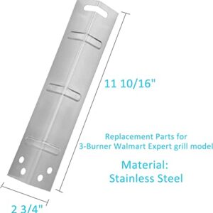 Quickflame Replacement Parts for Expert Grill 3 Burner, Walmart Expert Grill Parts GBC1916WRS & Other Expert Grill 3 Burner Models (Complete Repair Kit)