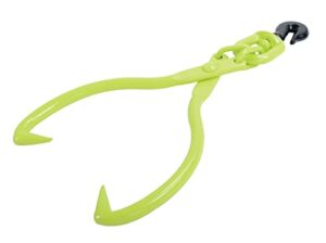 timber tuff atmw-02 20" swivel grab skidding tongs, green