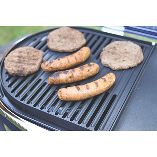 Uniflasy Cast Iron Grill Cooking Grates for Coleman Roadtrip Swaptop Grills LX LXE LXX, 2 Pack