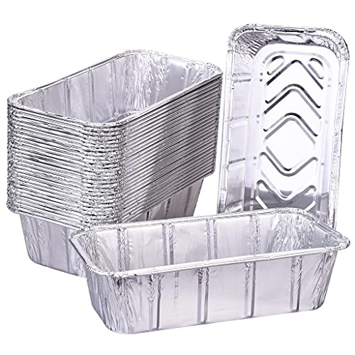 DONSIQIZZ 30 Pack Grease PAN Liner Compatible with Traeger BAC404 Timberline Pellet Grills, Disposable Heavy-Duty Aluminum Foil Grill Drip Tray