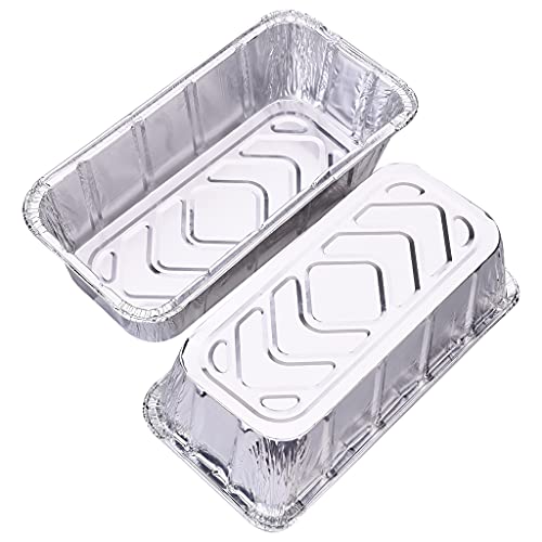 DONSIQIZZ 30 Pack Grease PAN Liner Compatible with Traeger BAC404 Timberline Pellet Grills, Disposable Heavy-Duty Aluminum Foil Grill Drip Tray