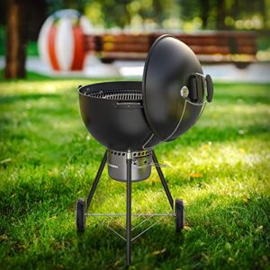 soldbbq Must-Have Accessory -Sliding Side Stainless Steel Cover Bracket for 18"/ 22" / 26"Charcoal Kettle Grills