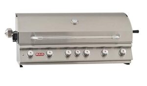 bull outdoor products 62649 diablo 6 burner grill head, natural gas