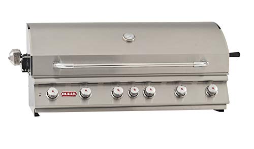 Bull Outdoor Products 62649 Diablo 6 Burner Grill Head, Natural Gas