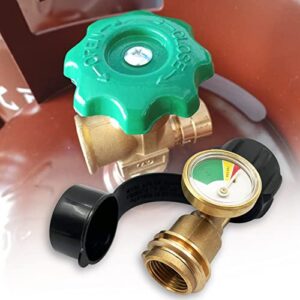 propane tank gauge level indicator pressure meter upgraded propane gas leak detector for rv camper cylinder heater