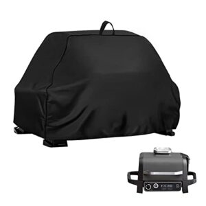 aidetech outdoor grill cover compatible for ninja og701/og700 woodfire grills,7-in-1 master grill cover, waterproof, drawstring design all season protection cover-black (24.8 x 20 x 13inch)