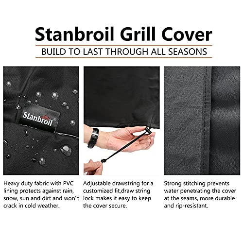 Stanbroil Heavy Duty Waterproof Dome Smoker Cover - Replacement for Char-Broil's The Big Easy Oil-Less Turkey Fryer