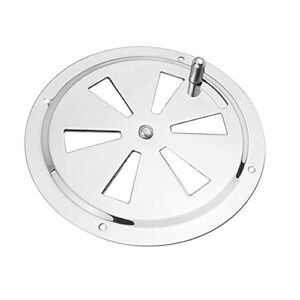 WSH 4'' BBQ Smoker Air Vent, Stainless Steel Pinwheel Grill Smoker Exhaust Vent Stove Air Vent Damper