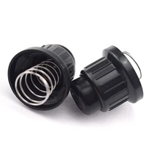 Aifeier ET Grill Blackstone Igniter Button Cap Spark Generator Knob AA Battery Pulse Igniter Push Button Switch with Springs for Replacement BBQ Igniter Switch Cap, Pack of 2