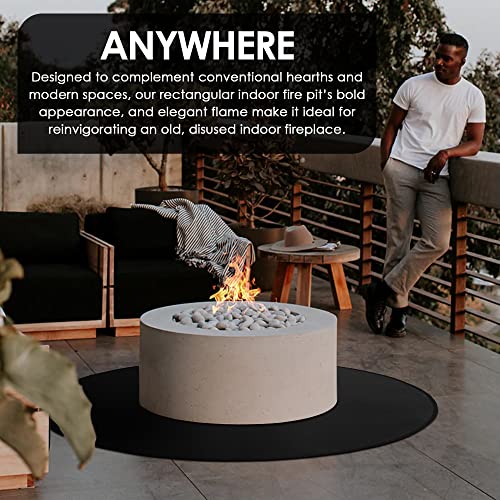 Fire Pit Mat, Fireproof Mat, Terrace fire Pit mats, fire mats, Stove mats, Barbecue Protection mats, Round Lawn Protection mats, Round Under Grill Mat