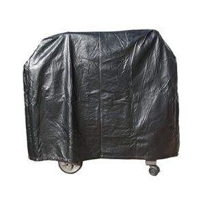 formosa covers | bbq outdoor gas grill cover - heavy duty waterproof strong protection for weber, brinkmann, char broil, holland, jenn air outside storage - 36" l x 26" d x 46" h black vinyl