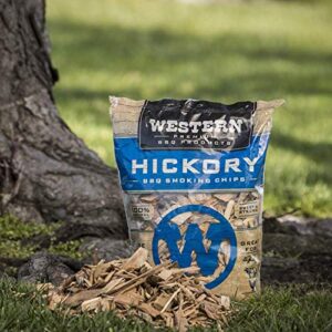 Western Popular BBQ Smoking Wood Chip Variety Pack Bundle (3) - Popular Flavors - Apple & Hickory, with Cherry