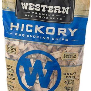 Western Popular BBQ Smoking Wood Chip Variety Pack Bundle (3) - Popular Flavors - Apple & Hickory, with Cherry