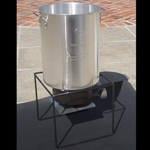King Kooker Propane Outdoor Fry Boil Package with 2 Pots, silver, one size (12RTFBF3)
