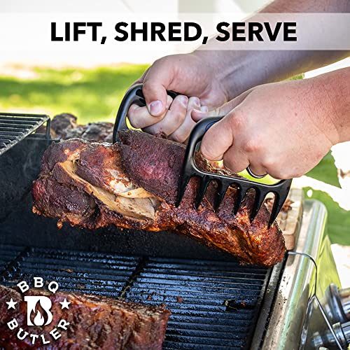 Bear Paws Meat Forks - Meat Shredders - Includes Meat Smoking Guide Magnet