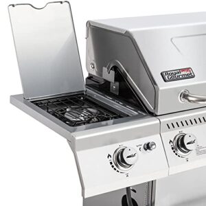 Royal Gourmet 5-Burner Propane Gas Grill with Side Burner, Stainless Steel Barbeque Grills, Silver, GA5404S