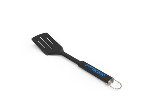 PIT BOSS Ultimate Griddle Slotted Spatula, Black (40932)