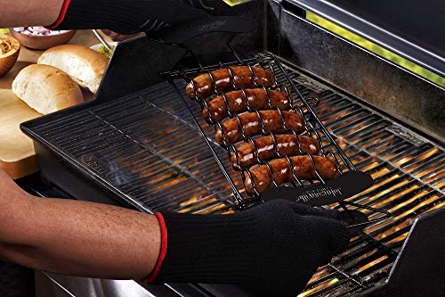 Johnsonville Brat Griller - BBQ Basket for 5 Sausage Links