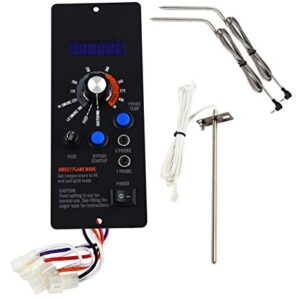 Digital Thermostat Kit Replacement for Camp Chef Wood Pellet with Dual Meat Probe