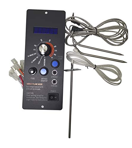 Digital Thermostat Kit Replacement for Camp Chef Wood Pellet with Dual Meat Probe