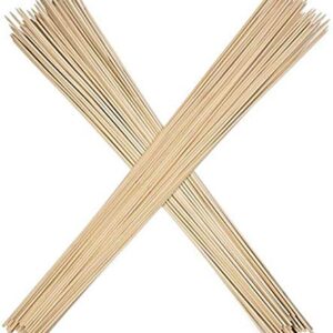 Perfectware PW-CDS30SP-50 30" Wooden Marshmallow Sticks (Pack of 50)