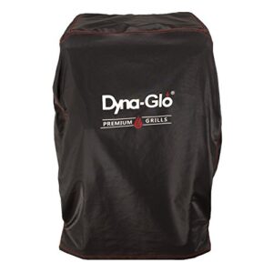 dyna-glo dg732esc premium vertical smoker grill cover, black