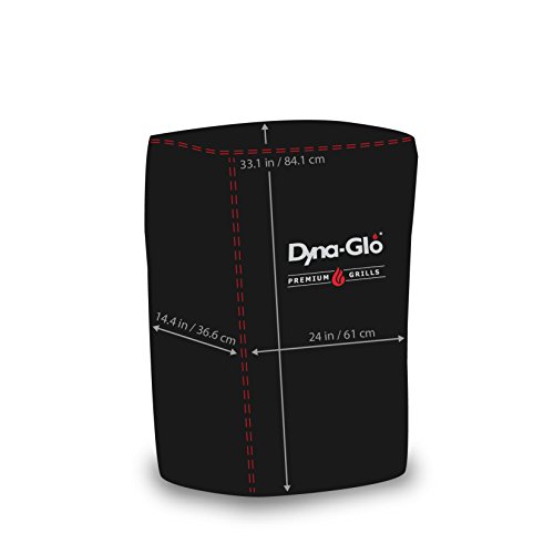 Dyna-Glo DG732ESC Premium Vertical Smoker Grill Cover, Black