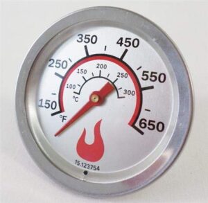 char broil professional round temperature gauge