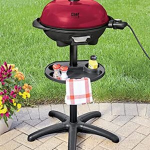 Montgomery Ward Chef Tested Indoor/Outdoor Electric Grill by Montgomery Ward, Red